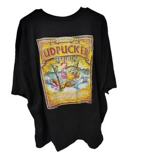 Fudpucker Size 3XL Black Graphic Tee - Short Sleeve Unisex